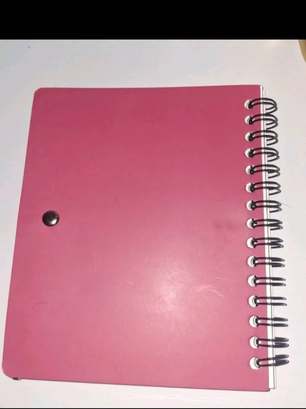 Inspirational Christian spiral notebook with matching pen
